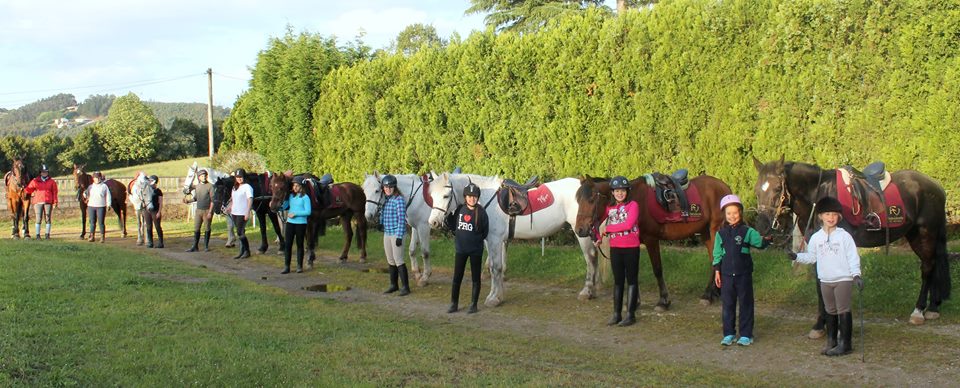 Foto Paseos a caballo Asturias.Campamento Verano Gijon